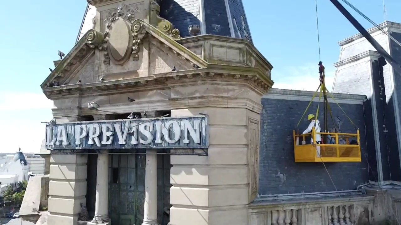 La Previsión: un ícono histórico en su etapa final de restauración