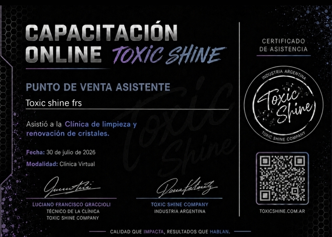 Toxic Shine FRS sigue apostando al aprendizaje y la actualizaci&oacute;n constante.